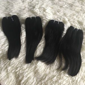 8” Brazilian Human Hair Wefts